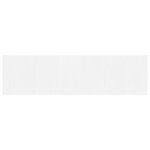 vidaXL Cloison de séparation blanc largeur 600 cm hauteur 165 cm bambou