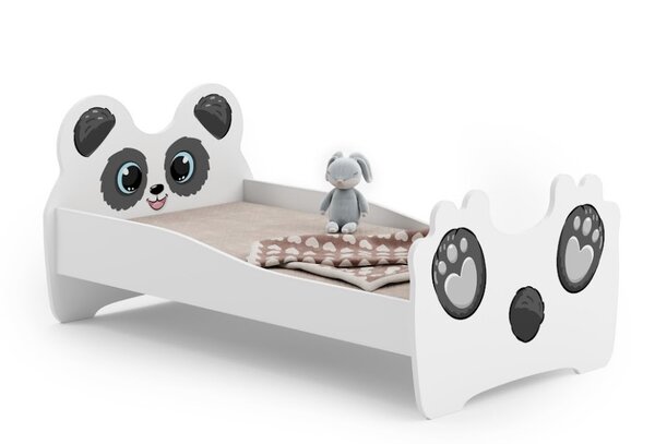 Lit simple enfant  PANDA 140 avec matelas