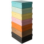 Purebox Pastel A4 100mm - Couleurs Assorties - X 5 - Falken