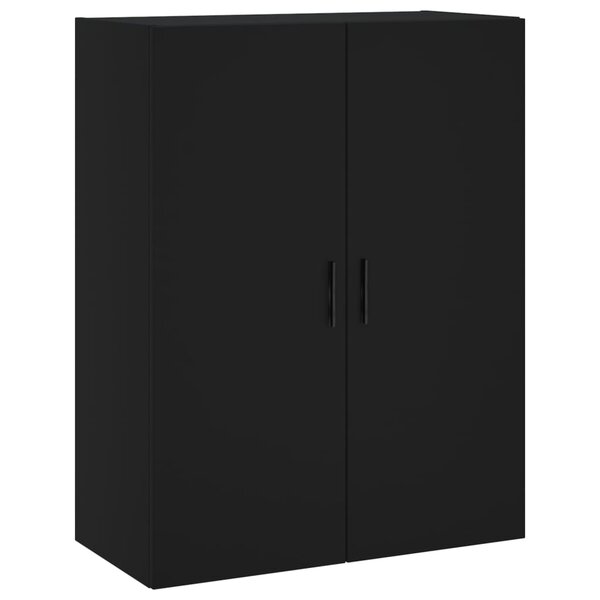 vidaXL Armoire murale noir 69 5x34x90 cm