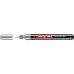 Marqueur Peinture 791 Argent Pointe Ronde 1-2 mm EDDING
