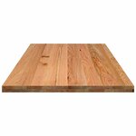 vidaXL Dessus de table marron clair bois chêne massif rectangulaire