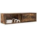 vidaXL Meubles TV 2 Pièces chêne fumé 100x31x25 5 cm bois d'ingénierie