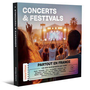 SMARTBOX - Coffret Cadeau Concerts & Festivals -  Sport & Aventure