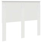 vidaXL Tête de lit Blanc Brillant 120 cm Bois d'ingénierie
