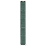 vidaXL Membrane anti-mauvaises herbes vert 1x200 m PP