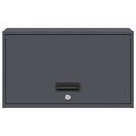 vidaXL Armoire murale pour garage Anthracite 60 x 33 x 35 cm