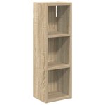 vidaXL Armoire murale de salle de bain Chêne Sonoma 20 x 16 x 62 5 cm