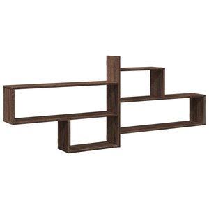 vidaXL Étagère murale chêne marron 167 5x18x68 cm bois d'ingénierie