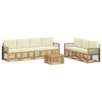 vidaXL Ensembles de canapés 8 pc