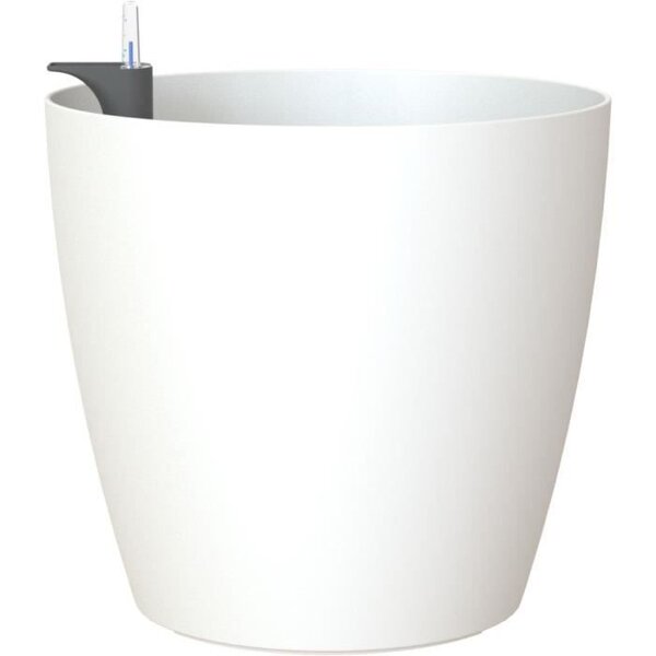 ARTEVASI - Pot san remo mate 30cm auto-arrosage blanc 30 x 30 x h27,3 cm - 0,82l