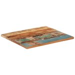 vidaXL Dessus de table rectangulaire 60x70 cm 25-27 mm Bois récupéré