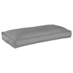 vidaXL Set de coussins de palette 3 Pièces Gris 120 x 60 x 12 cm