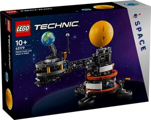 LEGO Technic - Modèle interactif de la Terre et de la Lune en orbite - 42179 pour enfants à partir de 10 ans