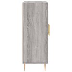 vidaXL Buffet sonoma gris 69 5x34x90 cm bois d'ingénierie