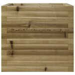 vidaXL Jardinière 50x50x46 cm bois de pin imprégné