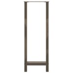 vidaXL Pieds de table de bar en acier naturel 2 pièces 40 x (110-111) cm Acier