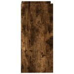 vidaXL Buffet chêne fumé 45x35x75 cm bois d'ingénierie