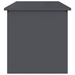 vidaXL Boîte de Rangement Extérieure Anthracite 80 x 50 5 x 50 cm