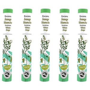 Encens Sauge blanche 150 bâtonnets 30 min