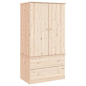 vidaXL Garde-robe ALTA 90x55x170 cm bois massif de pin