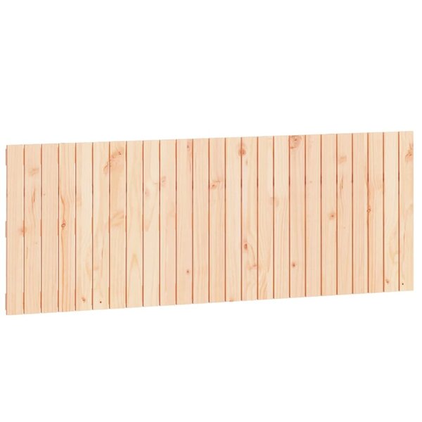 vidaXL Tête de lit murale 159 5x3x60 cm Bois massif de pin