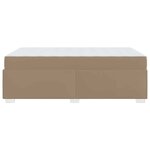 vidaXL Cadre de lit Cappuccino 80 x 200 cm Faux cuir