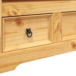vidaXL Meuble TV Gamme Corona pin mexicain 91x43x56 cm