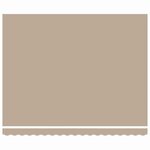 vidaXL Auvent Rétractable Beige 400 × 300 cm Tissu  Métal