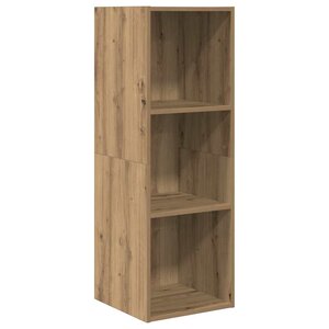 vidaXL Ensemble meuble TV Chêne artisanal 37 x 37 x 107 cm