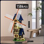 Mould King 10060 - Moulin à vent médiéval européen