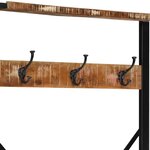 vidaXL Porte-vêtements multicolore 80x40x190 cm