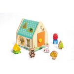Hape E0515 - Maison trieuse de formes – les amis de la forêt