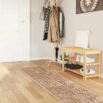 vidaXL Coureur de Tapis MARSA Jaune 50 x 450 cm Polyester et PVC