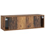 vidaXL Meuble TV mural Bois ancien 98 x 31 x 30 cm Bois d'ingénierie