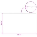 vidaXL Couverture de piscine solaire extra épaisse 800 x 500 cm 400 μm