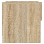 vidaXL Tables de chevet 2 Pièces Chêne Sonoma Bois d'ingénierie
