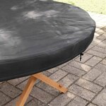 vidaXL Housse de meubles d'extérieur 142 x 142 x 10 cm