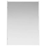 vidaXL Armoire Miroir de Salle de Bain Blanc 53 5 x 15 5 x 70 cm