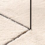 vidaXL Tapis doux à poils moyens et lavable HUARTE Beige 80 x 400 cm