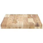 vidaXL Étagères flottantes 3 Pièces 100x40x4 cm acacia massif non traité