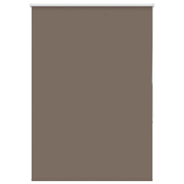 vidaXL Store enrouleur occultant café 115x130cm largeur du tissu