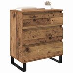 vidaXL Buffet Bois Ancien 60 x 35 x 70 cm Bois d'ingénierie