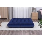 Matelas gonflable camping 2 places 191 x 137 x 22 cm