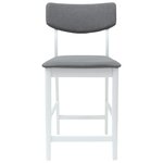 vidaXL Chaises de salle à manger 2 Pièces Blanc 48 x 49 x 95 cm