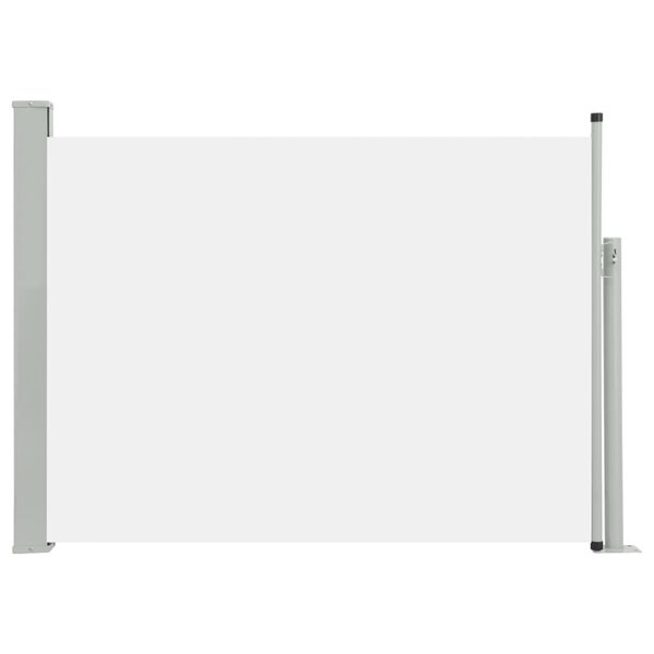vidaXL Auvent latéral rétractable de patio 120x500 cm Crème