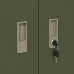 vidaXL Armoire de rangement Vert olive 60 x 40 x 70 cm Acier