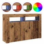 vidaXL Buffet Bois ancien 116 x 30 x 75 cm Bois d'ingénierie