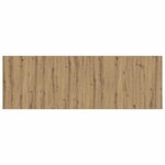 vidaXL Tête de lit murale chêne artisanal bois d'ingénierie