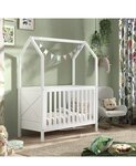 Lit bébé Scott 60 x 120 cm coloris blanc